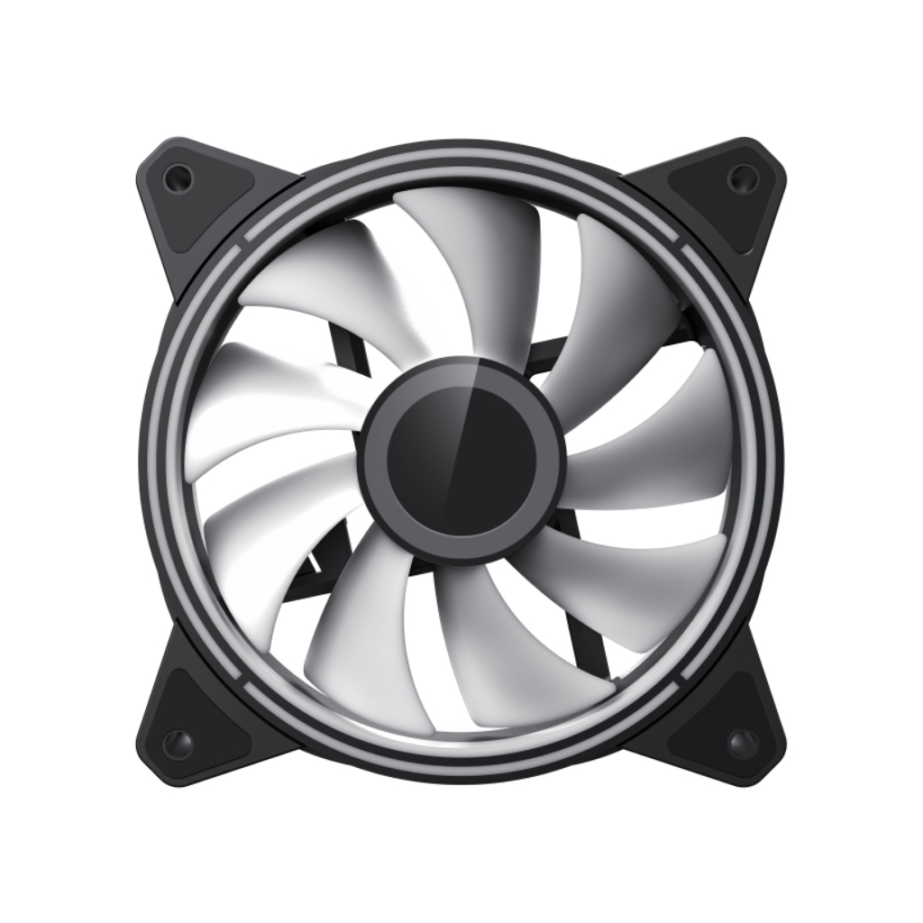 Кулер до корпусу Gamemax FN-12Rainbow-Q-Infinity - изображение 6