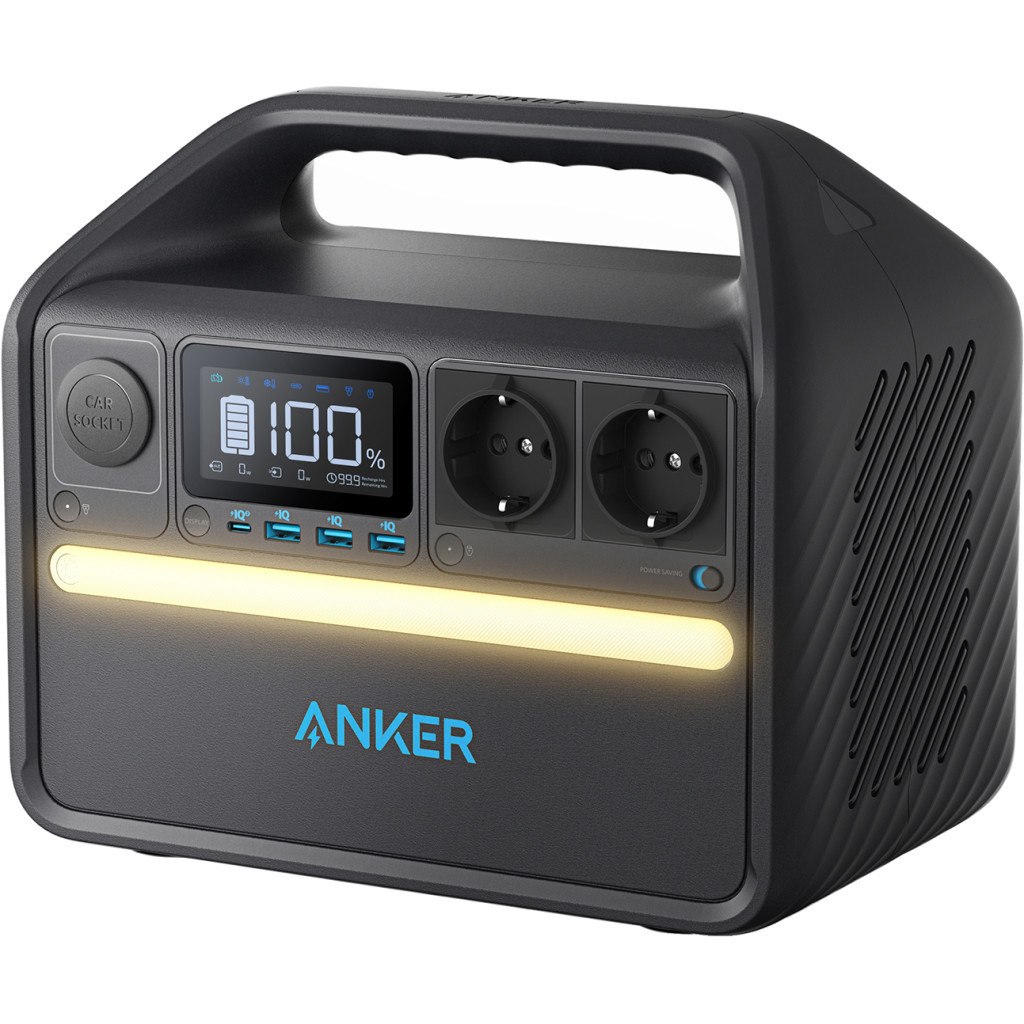 Зарядна станція Anker 535 PowerHouse 512Wh (A1751311) - зображення 1