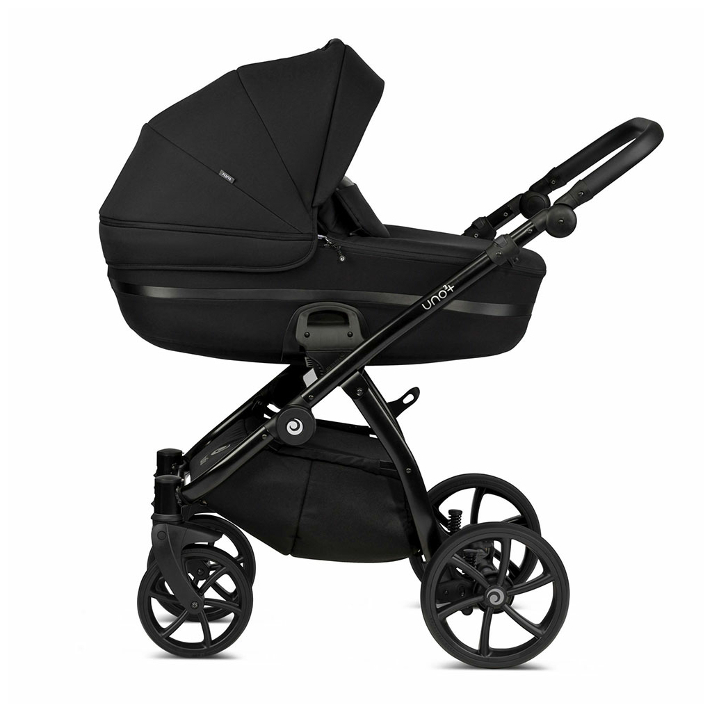 Коляска TUTIS 2 в 1 Uno+ BLACK EDITION Carcoal (1072100) - зображення 2