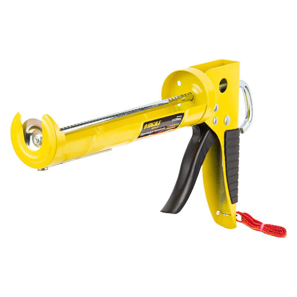 Пістолет для герметика Sigma 225мм напівзакритий (2723081) - зображення 2