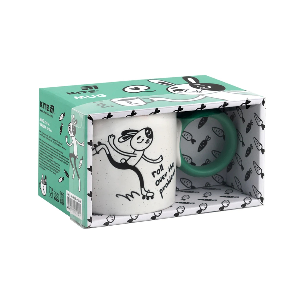 Чашка Kite 370 мл Roller bunny (K25-220-6) - зображення 3