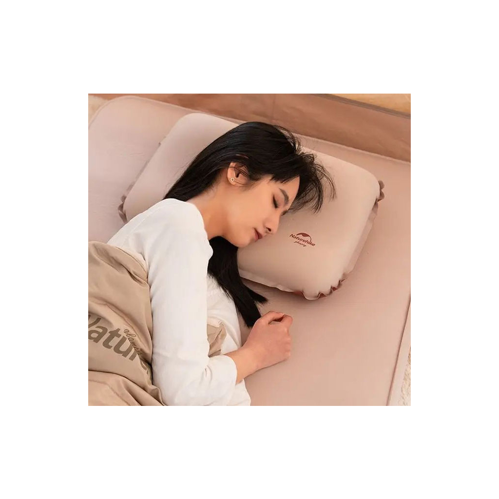 Туристична подушка Naturehike NH21ZT001 Peach (6927595772874) - изображение 4