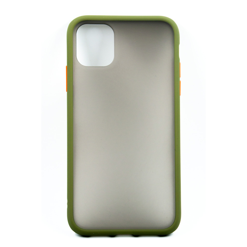 Чохол до мобільного телефона Dengos (Matt) для iPhone 11 Pro Max, Green (DG-TPU-MATT-31) - зображення 2