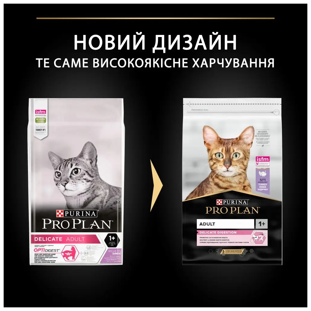 Сухий корм для кішок Purina Pro Plan Delicate Turkey зі смаком індички 10 кг (7613033566509) - зображення 9