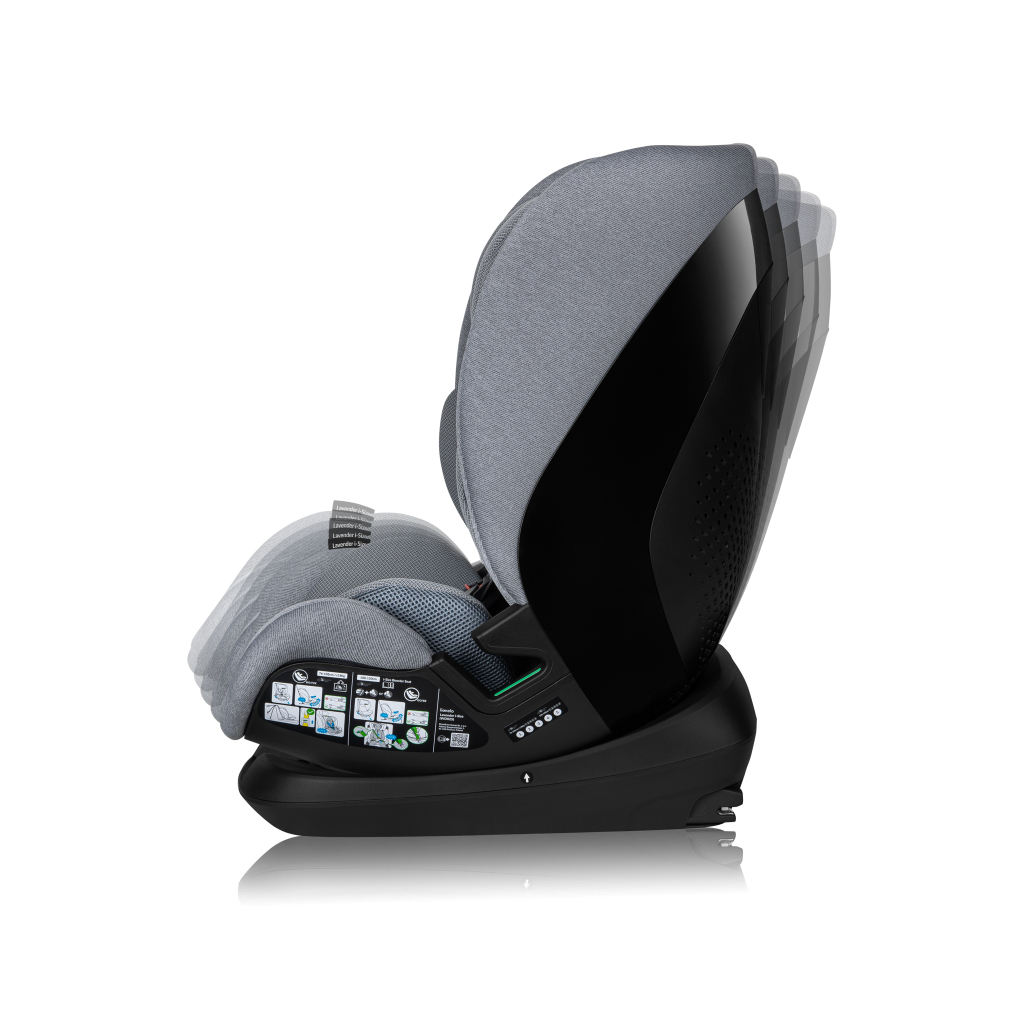 Автокрісло Lionelo Lavender I-size Grey Stone (LO-LAVENDER I-SIZE GREY STONE) - зображення 7