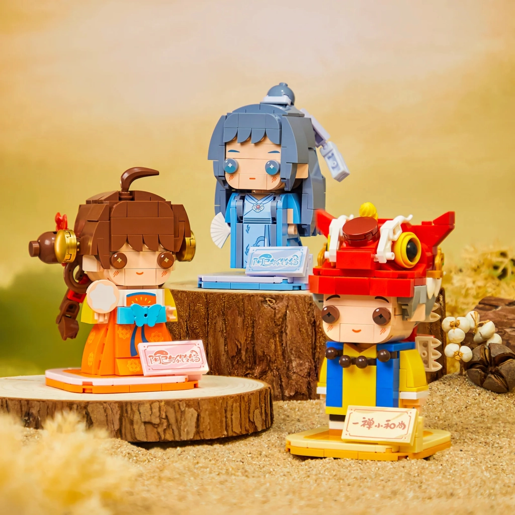 Конструктор Pantasy Joyside Series Набір Маленький монах І Чань (3 в 1) (99106) - зображення 2