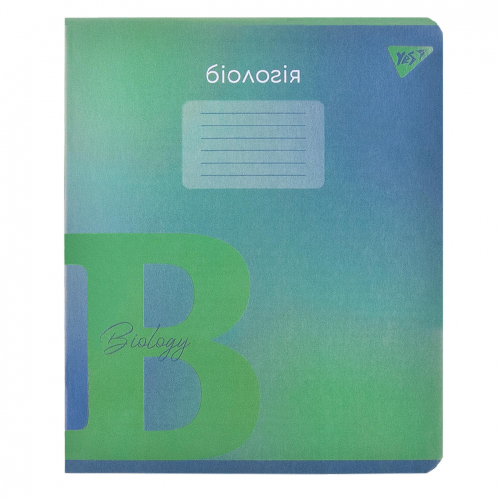 Зошит Yes предметний БІОЛОГІЯ Fusion 48 аркушів, клітинка (767447) - зображення 1
