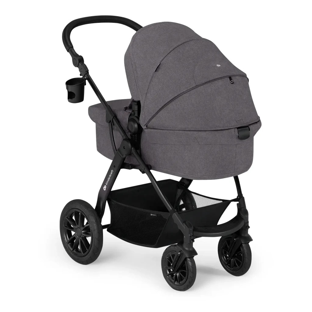 Коляска Kinderkraft 3 в 1 Xmoov Dark Gray (KSXMOV00DGR3000) (5902533920907) - зображення 4