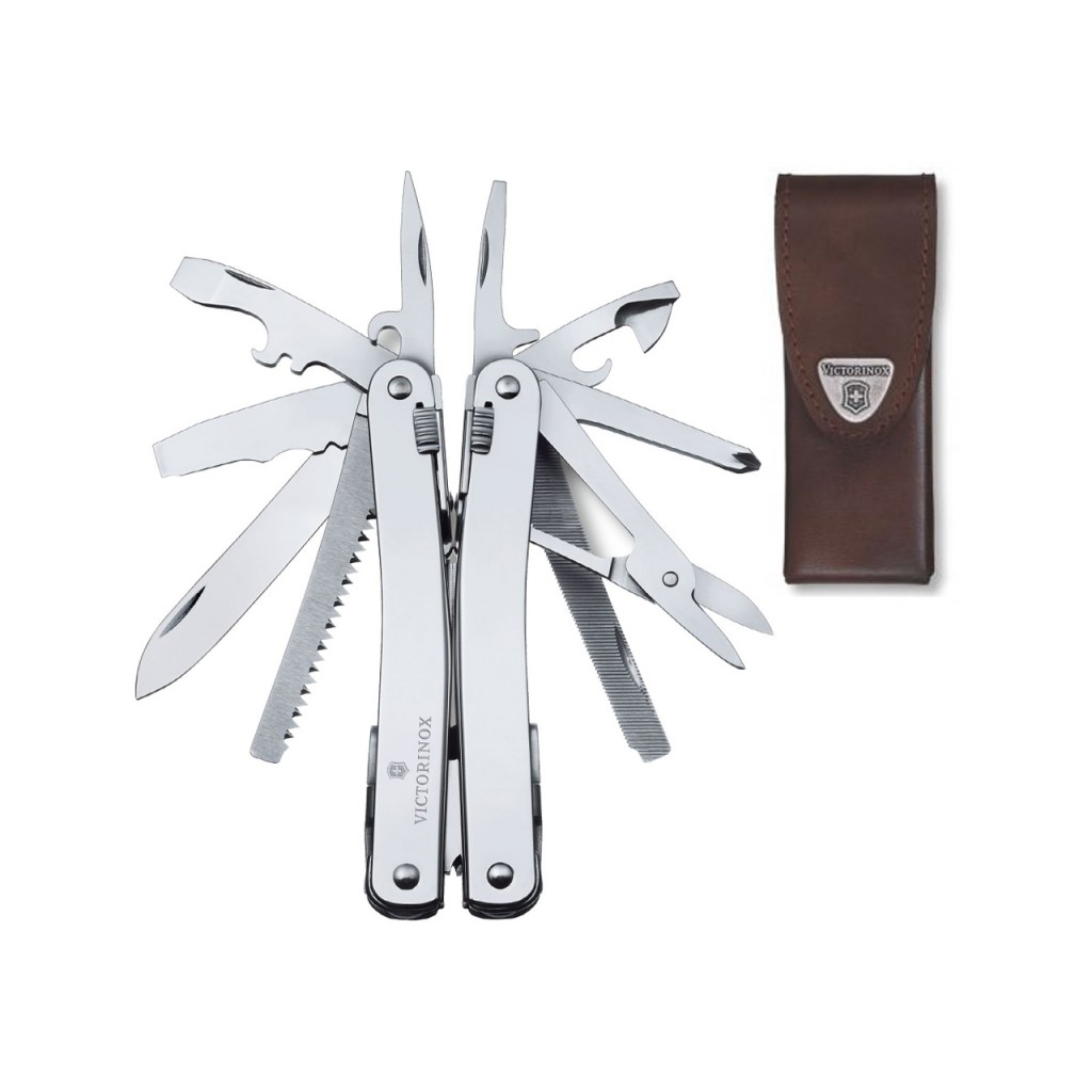 Мультитул Victorinox SwissTool Spirit X Leather Case (3.0224.L) - зображення 1