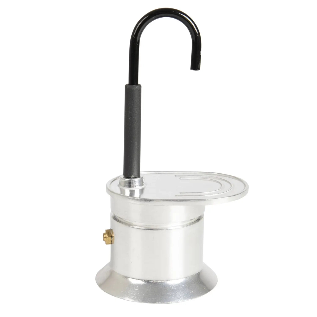 Кавоварка кемпінгова Bo-Camp Aluminium 1-cup Silver (2200535) - зображення 5