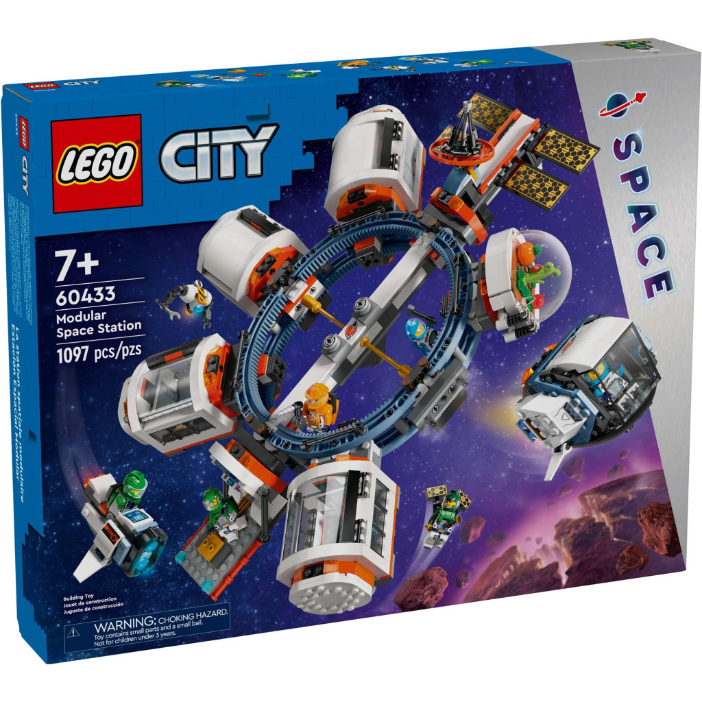 Конструктор LEGO City Модульна космічна станція 1097 деталей (60433) - зображення 1