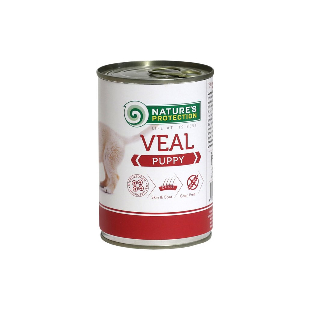Консерви для собак Nature's Protection Puppy Veal 400 г (KIK45087) - зображення 1