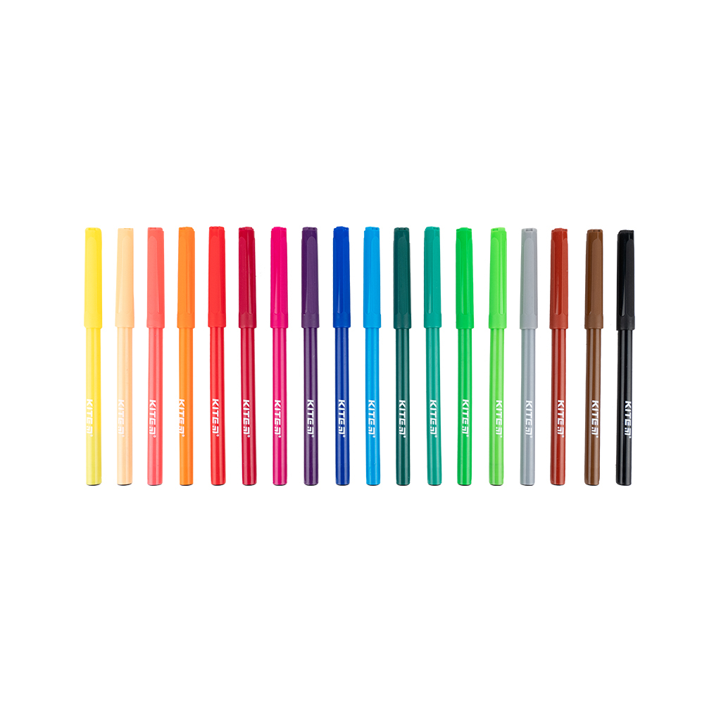 Фломастери Kite Classic 18 кольорів (K-448) - изображение 2