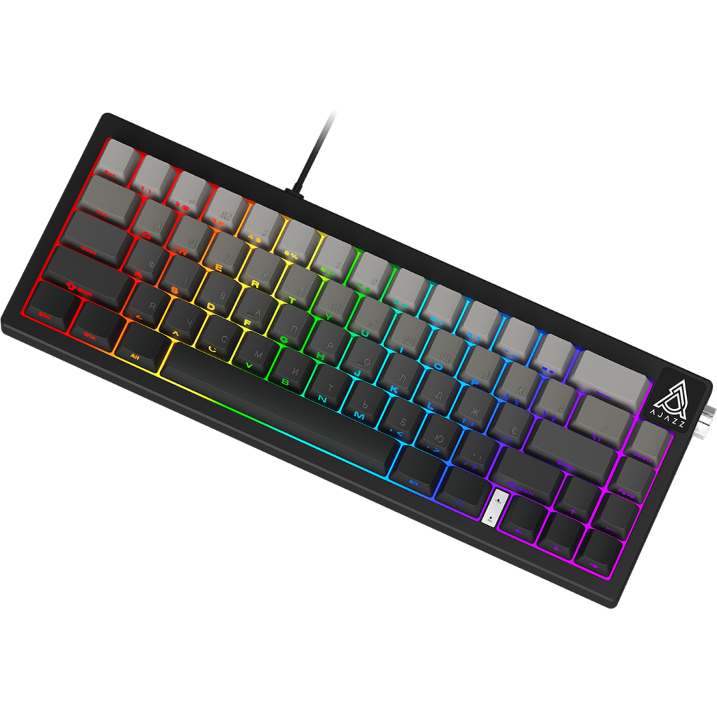 Клавіатура Ajazz AK650 Day Dream Switch Gradient USB UA Black (AK650-DD-BG) - изображение 3