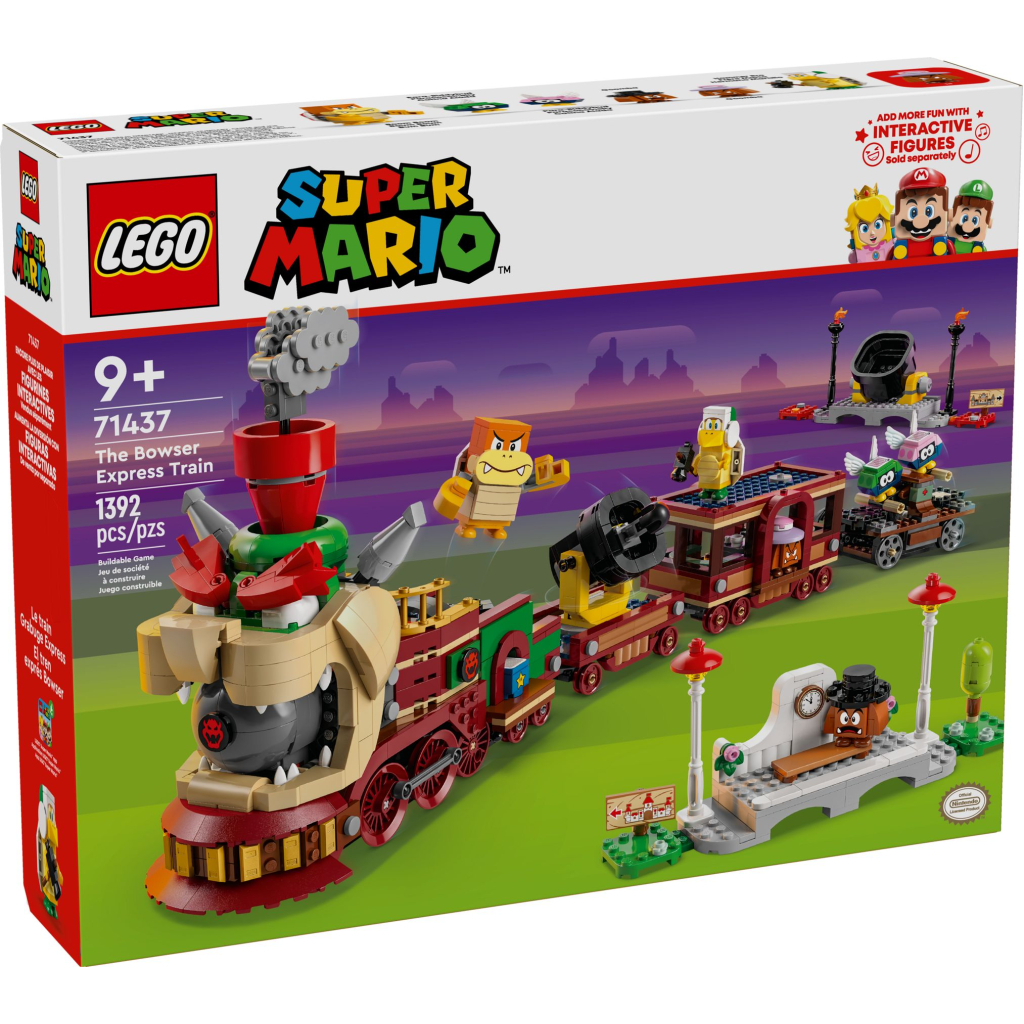 Конструктор LEGO Super Mario Швидкий потяг Боузера (71437) - зображення 1