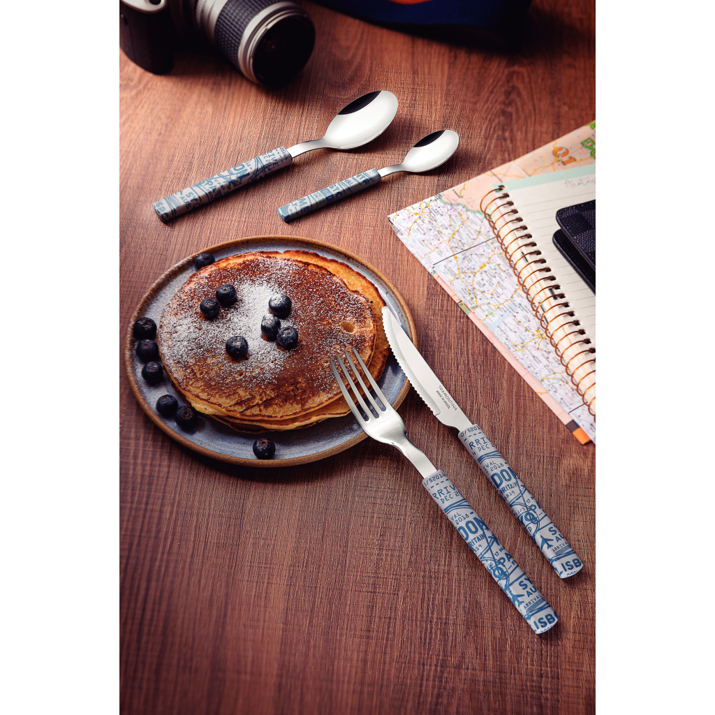 Набір столових приборів Tramontina Bliss 16 предметів Сірий (29899/128) - зображення 4