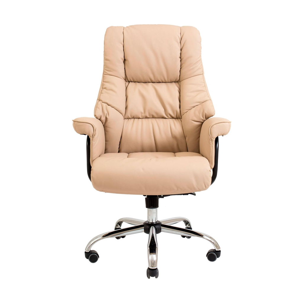 Офісне крісло Richman Конгрес Хром M-2 Широкий (Anyfix Wide) Бежева (ADD0003125) - зображення 2