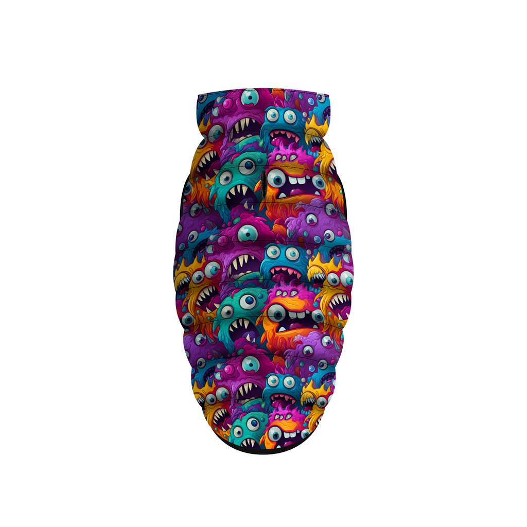 Курточка для тварин WAUDOG Clothes Зубасті монстри L 65 (412-4048) - зображення 4