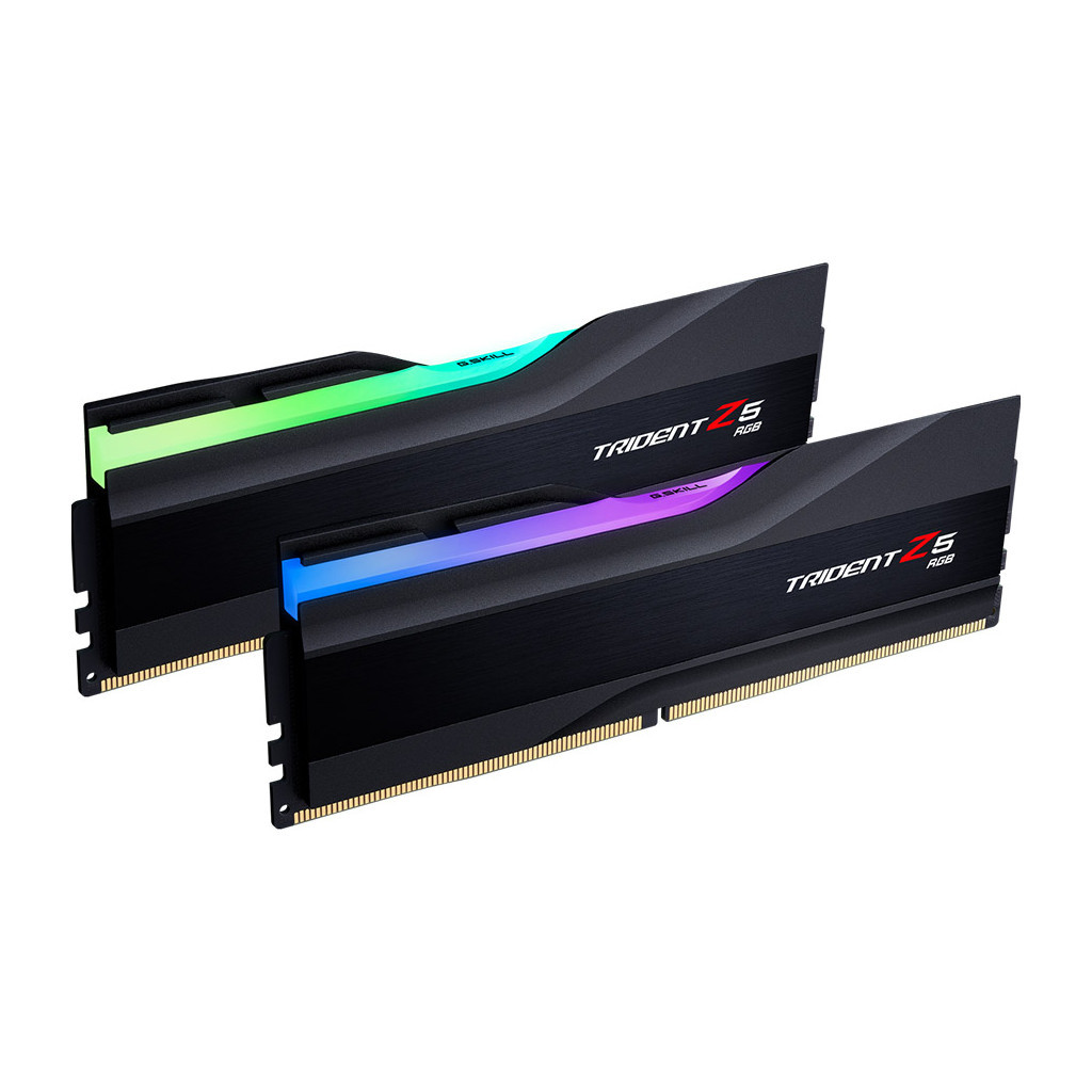 Модуль пам'яті для комп'ютера DDR5 64GB (2x32GB) 6000 MHz Trident Z5 RGB G.Skill (F5-6000J3238G32GX2-TZ5RK) - зображення 1