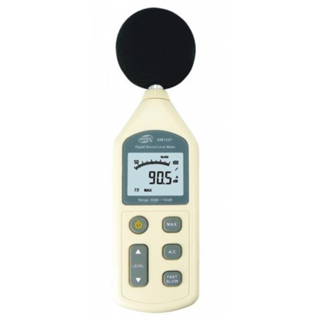 Вимірювач рівня шуму Benetech 30-130 дБ (GM1357) - зображення 2