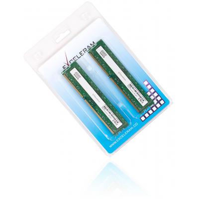 Модуль пам'яті для комп'ютера DDR3 16GB (2x8GB) 1600 MHz Silver Peewee eXceleram (E30166A) - зображення 1