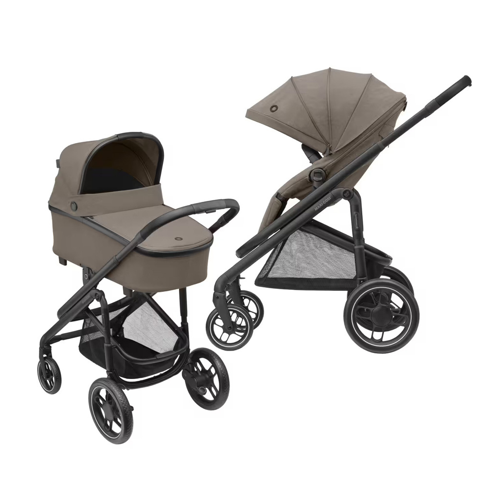 Коляска Maxi-Cosi 2 в 1 Plaza Plus (Luxe Twillic Truffle) (1919470110) - зображення 1