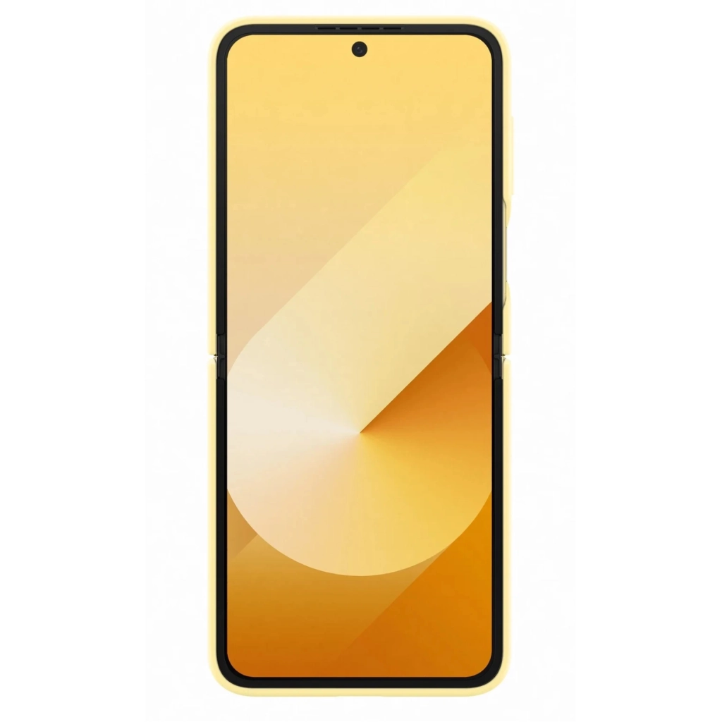 Чохол до мобільного телефона Samsung Silicone Cover with Ring Samsung Galaxy Flip 6 Yellow (EF-PF741TYEGUA) - зображення 2