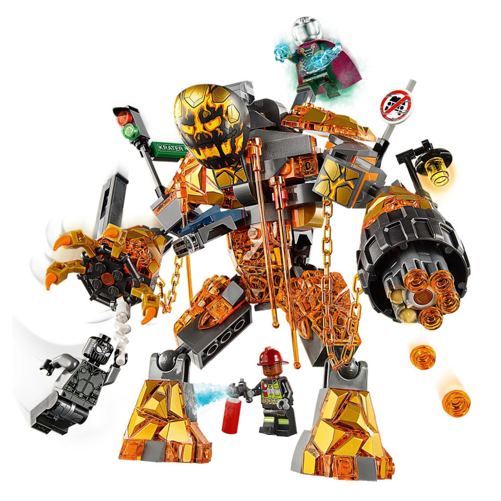 Конструктор LEGO Super Heroes Бій з Розплавленою людиною 294 деталей (76128) - зображення 3