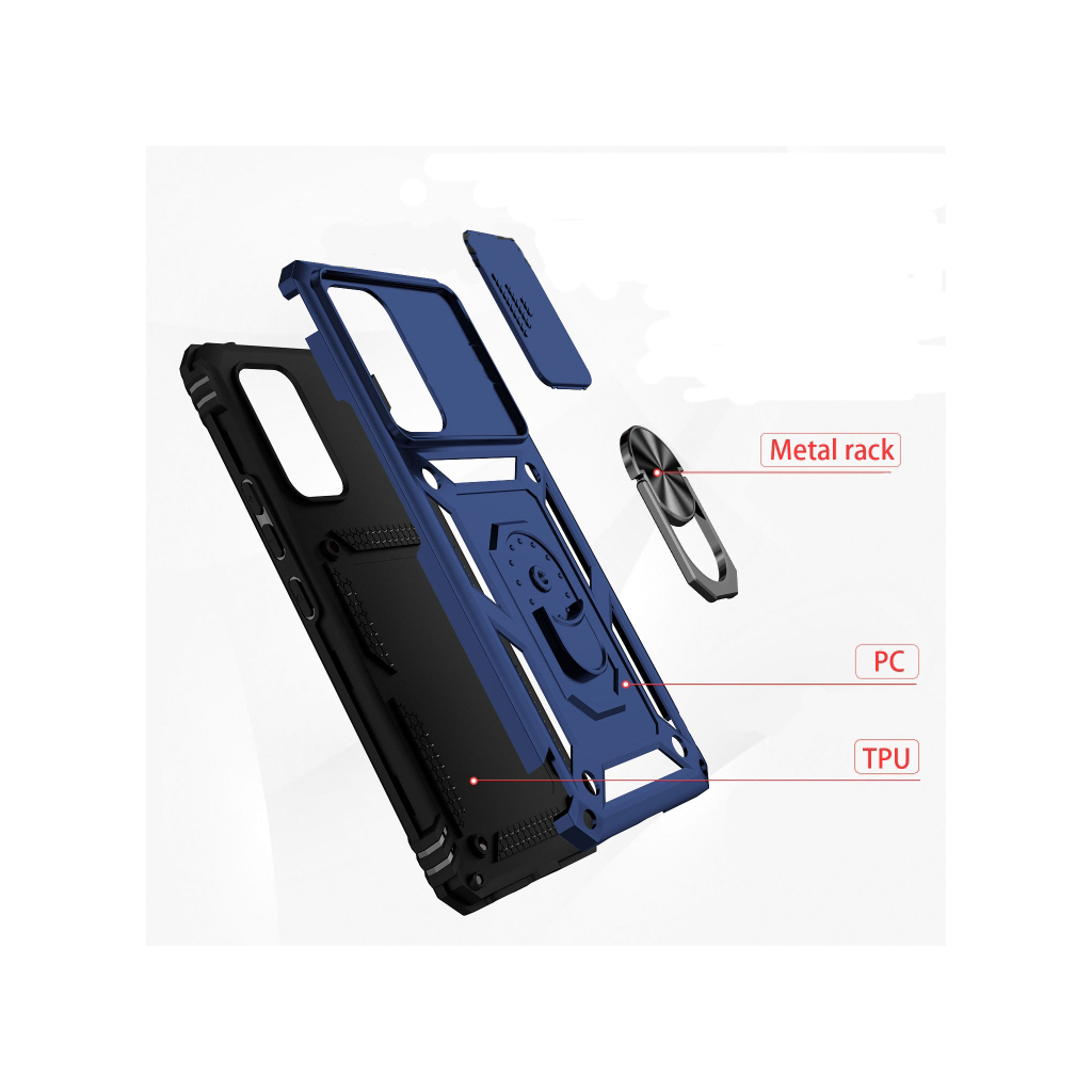 Чохол до мобільного телефона BeCover Samsung Galaxy A03s SM-A037 Blue (707115) - зображення 2