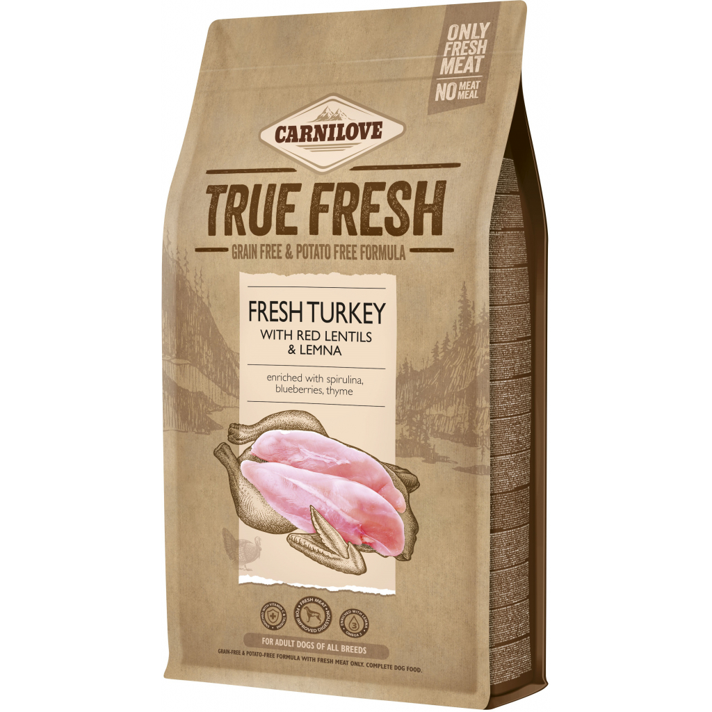 Сухий корм для собак Carnilove True Fresh TURKEY for Adult dogs 1.4 кг (8595602545957) - зображення 1