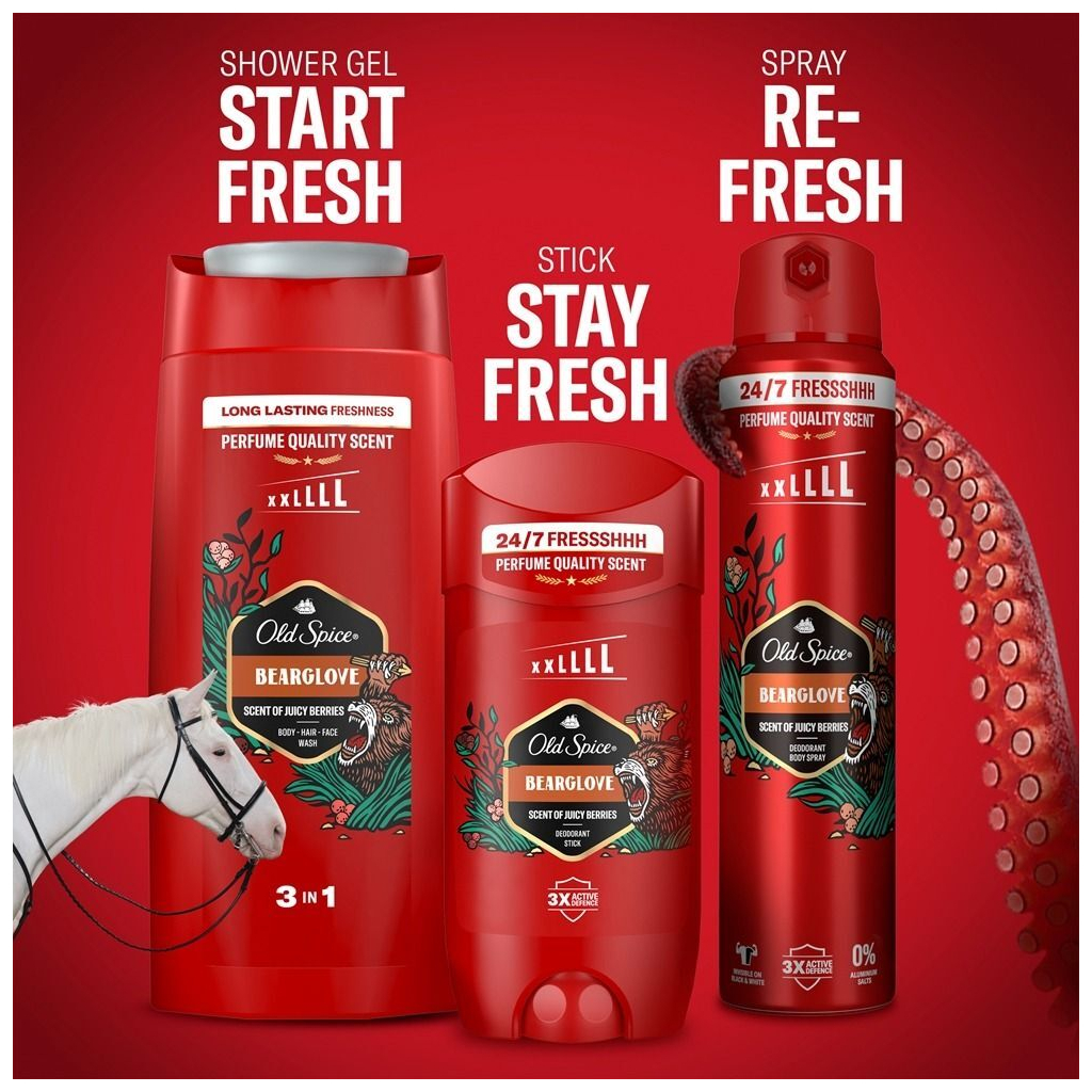 Дезодорант Old Spice Bearglove 85 мл (8700216752466) - зображення 7