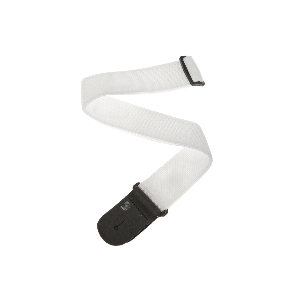 Ремінь для гітари D'Addario PolyPro Guitar Strap White (PWS108) - изображение 1