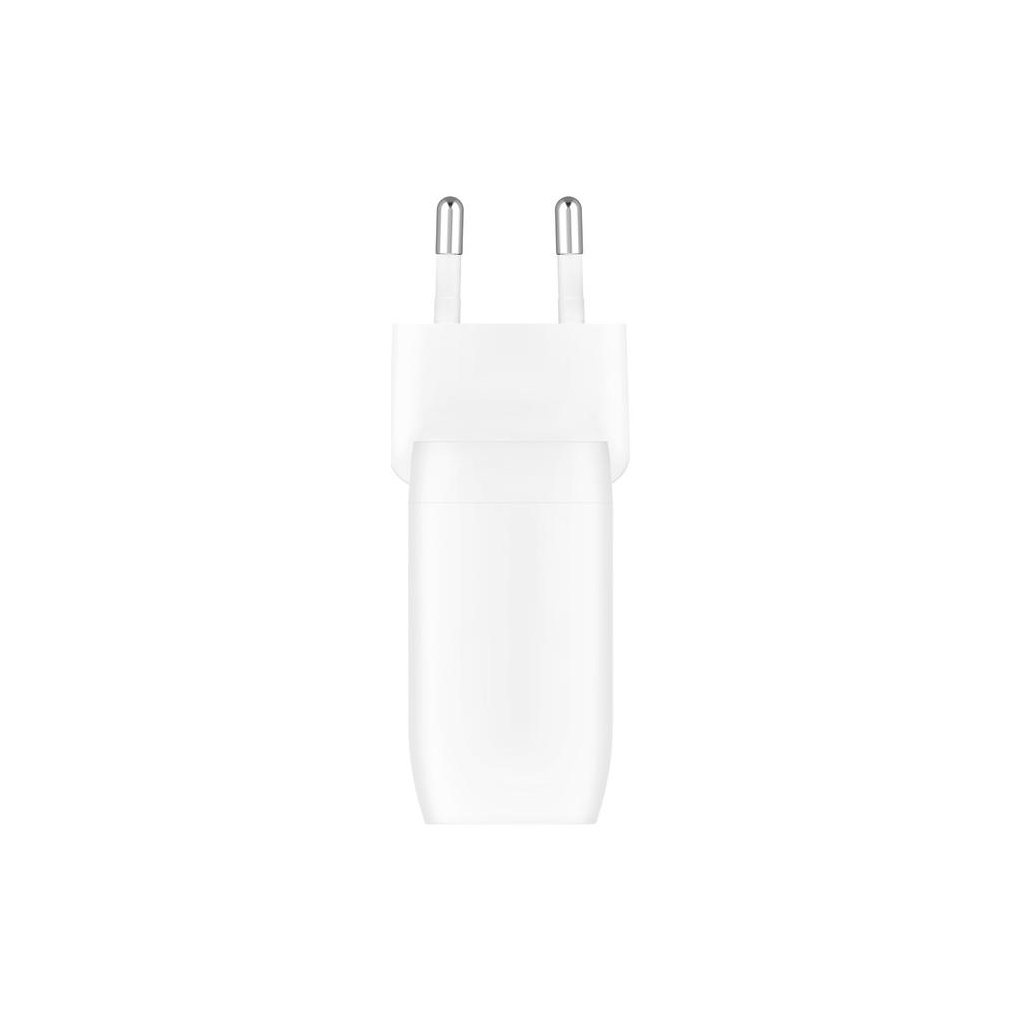 Зарядний пристрій Belkin 30W 2хUSB-С PD PPS white (WCB010VFWH) - зображення 5