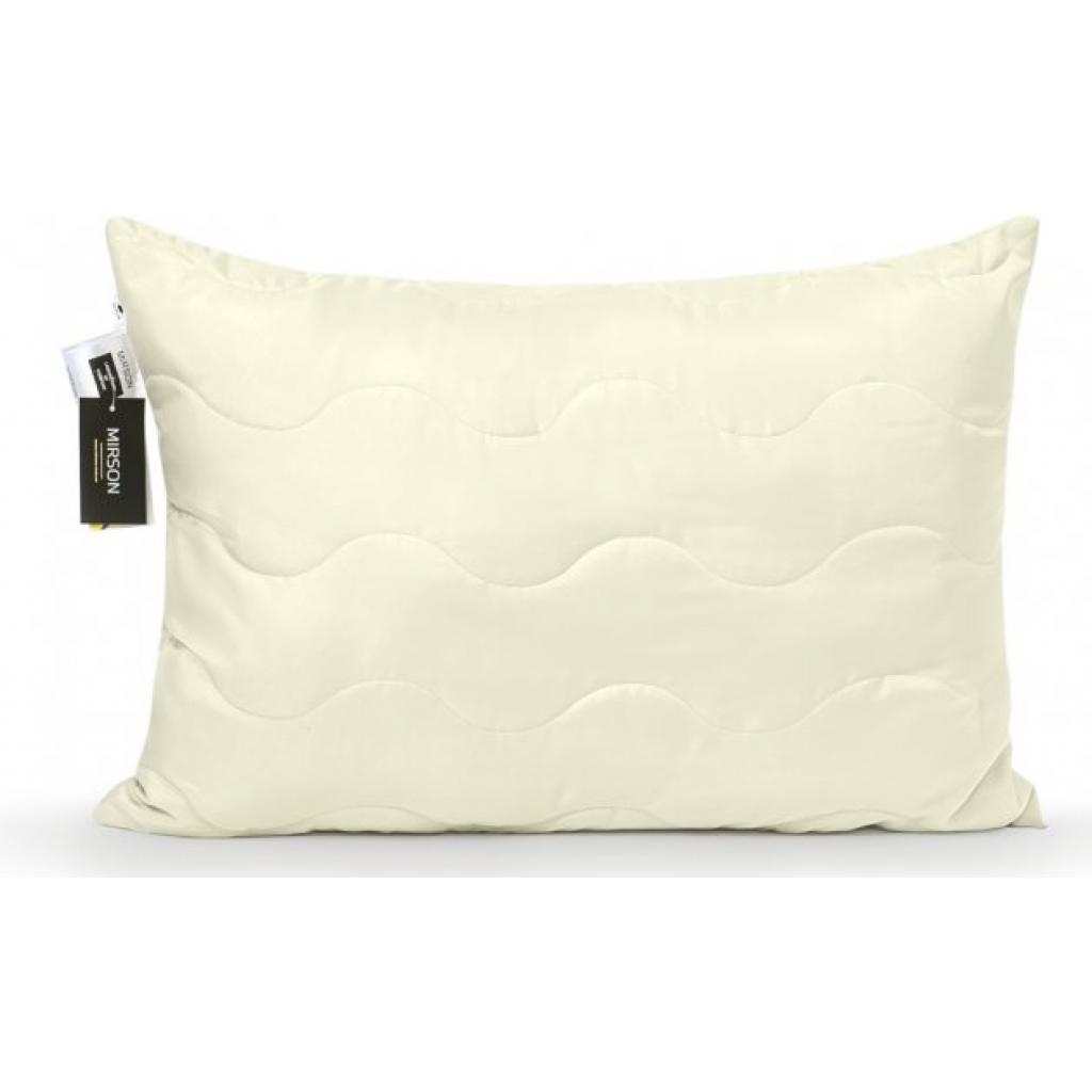 Подушка MirSon шовкова №1617 Eco Light Creamy Середня (2200002647298) - зображення 1