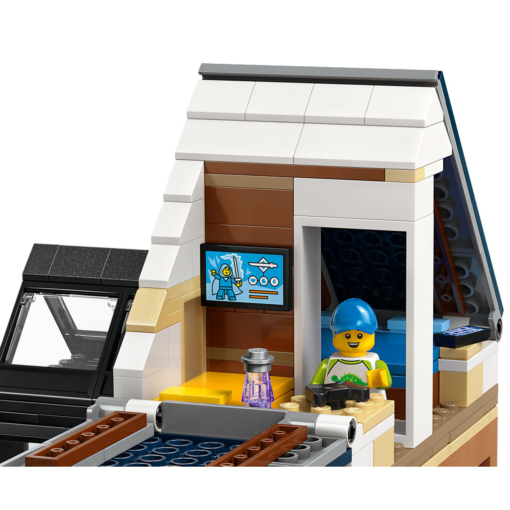 Конструктор LEGO City Сімейний будинок й електромобіль (60398) - зображення 6
