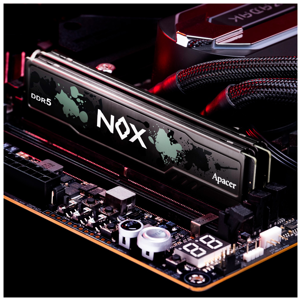 Модуль пам'яті для комп'ютера DDR5 64GB (2x32GB) 5600 MHz NOX Apacer (AH5U64G56C522MBAA-2) - зображення 6