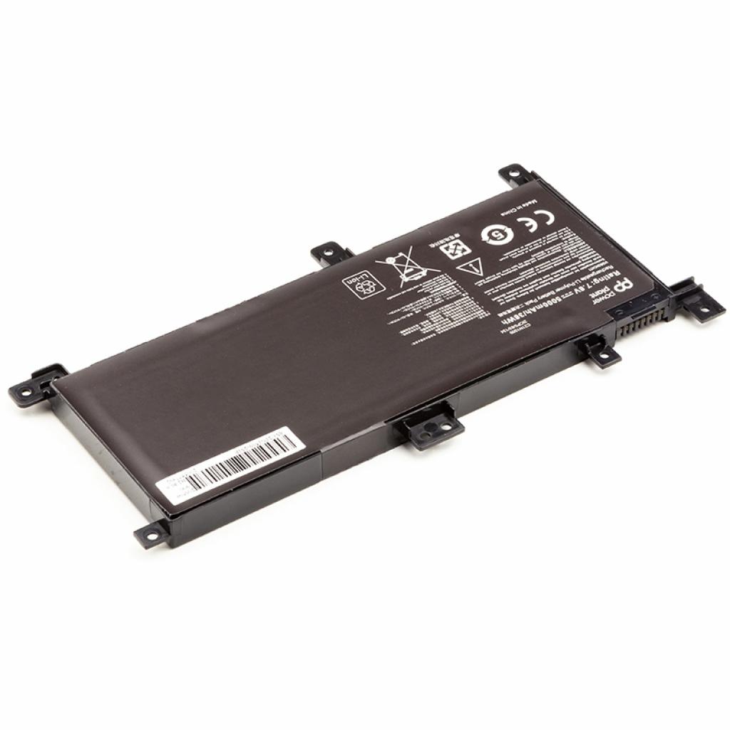Акумулятор до ноутбука ASUS VivoBook X556U (C21N1509) 7.6V 5000mAh PowerPlant (NB430963) - зображення 2