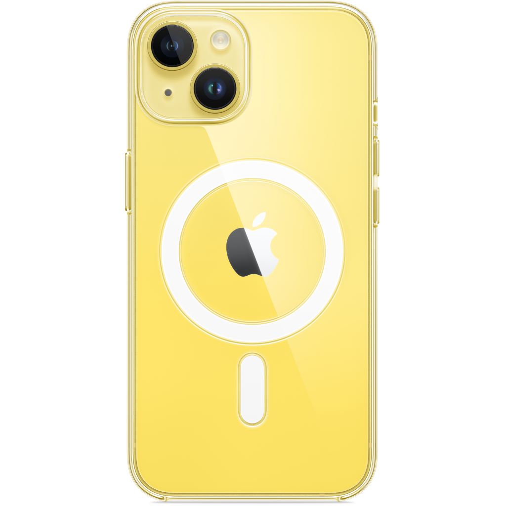 Чохол до мобільного телефона Apple iPhone 14 Clear Case with MagSafe,Model A2914 (MW5Q3ZE/A) - зображення 8