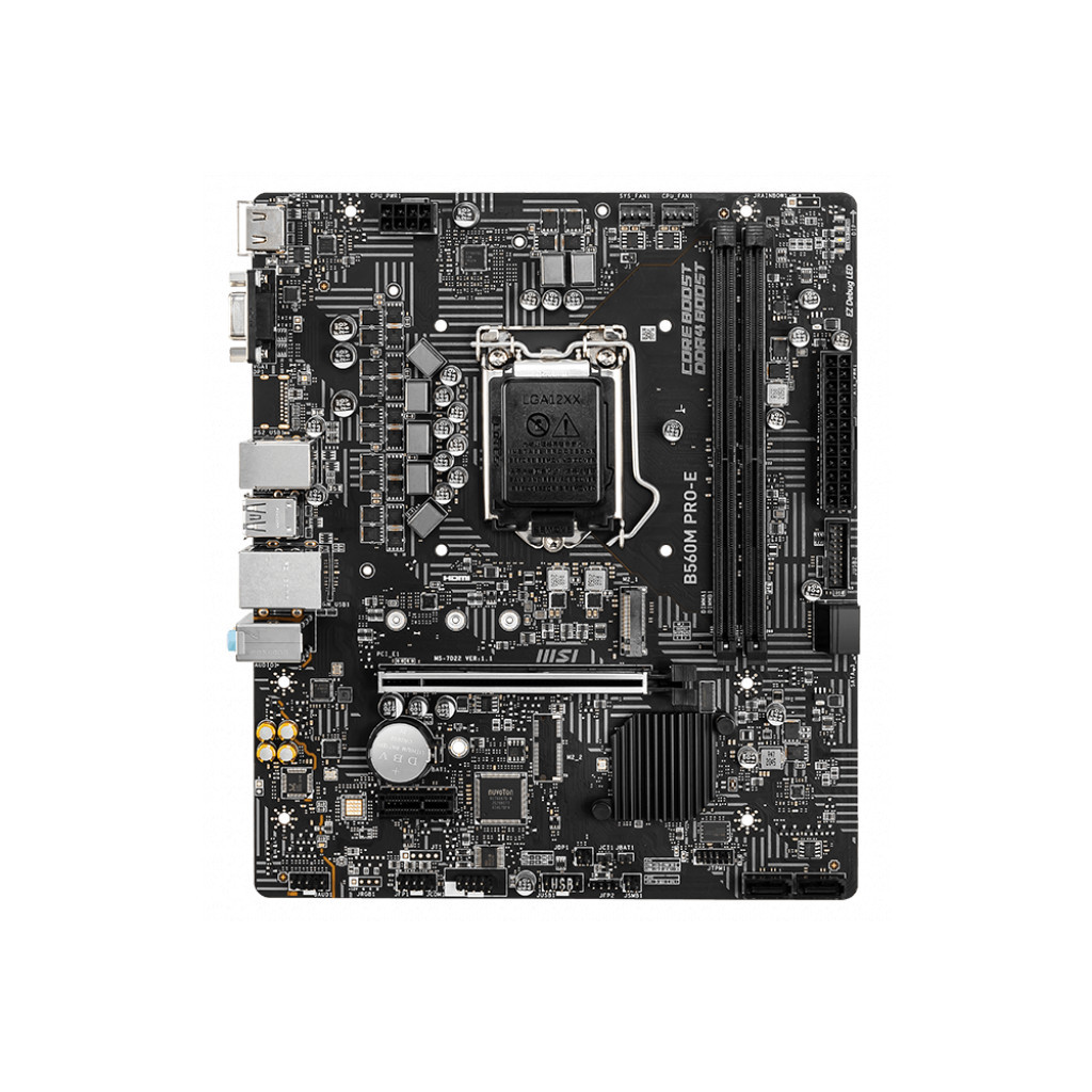 Материнська плата MSI B560M PRO-E - зображення 1