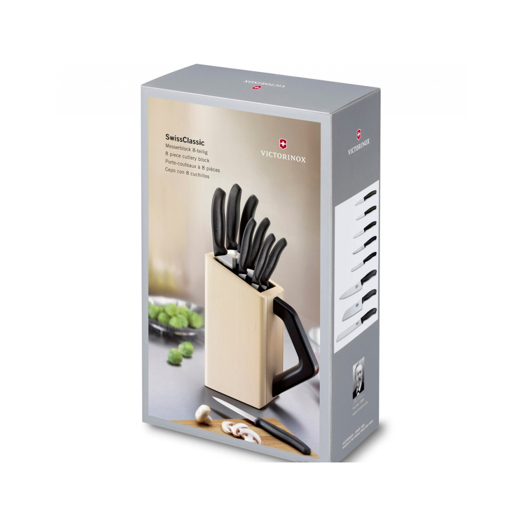 Набір ножів Victorinox Swiss Classic Cutlery Block 8 шт (6.7173.8) - изображение 4