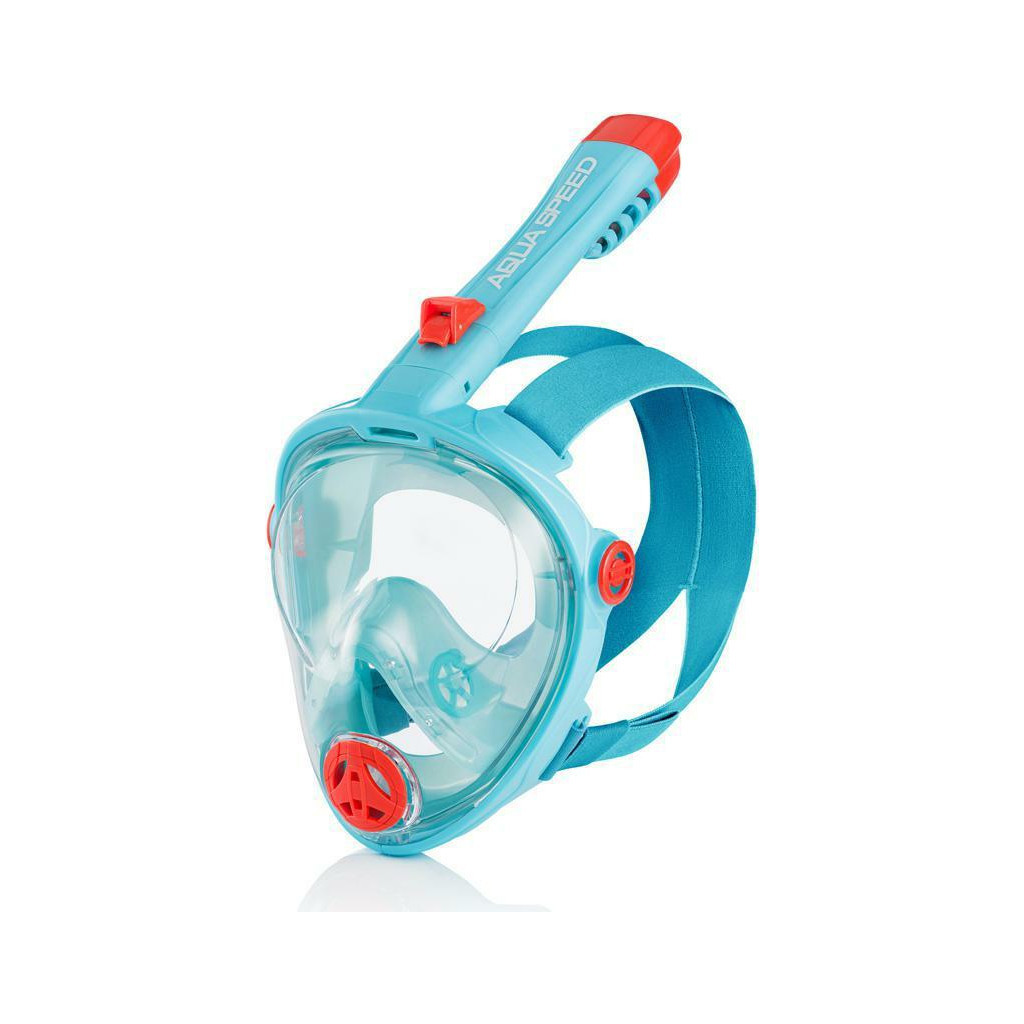 Маска для плавання Aqua Speed Spectra 2.0 7083 бірюзовий, червоний 248-02 L (5908217670830) - изображение 1