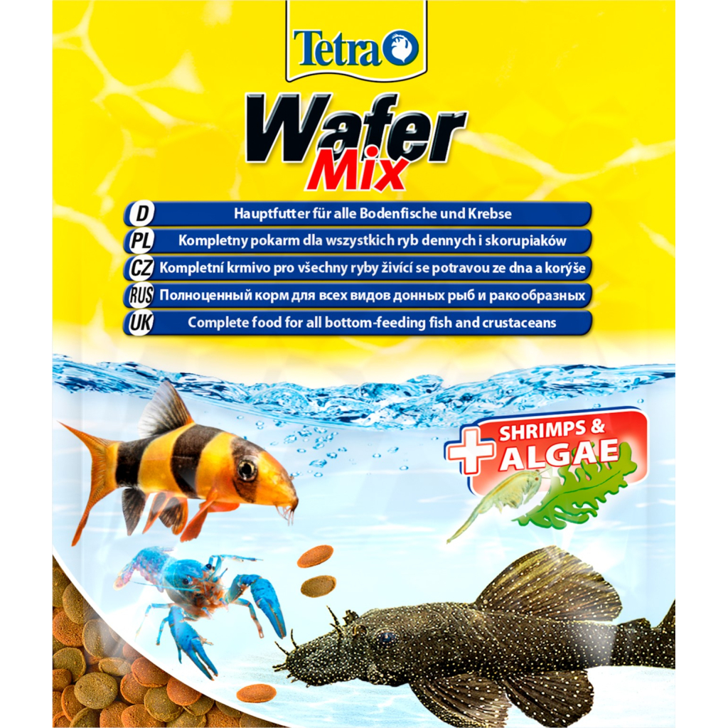 Корм для риб Tetra Wafer Mix в гранулах 15 г (4004218134461) - зображення 1