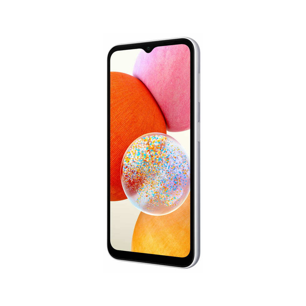 Мобільний телефон Samsung Galaxy A14 LTE 4/64Gb Silver (SM-A145FZSUSEK) - зображення 4