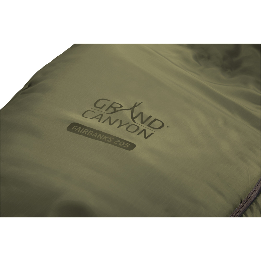 Спальний мішок Grand Canyon Fairbanks 205 -4°C Capulet Olive Left (340021) - зображення 6