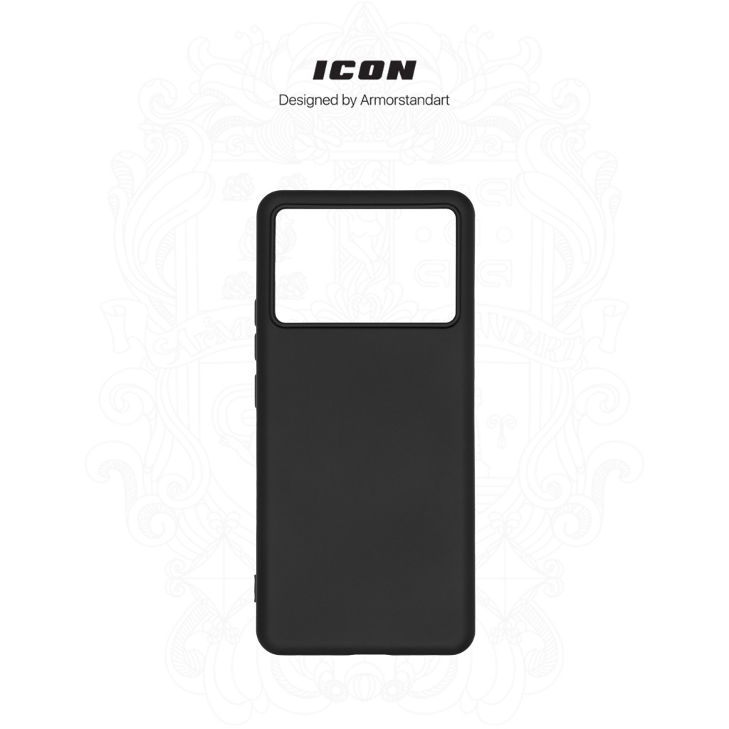 Чохол до мобільного телефона Armorstandart ICON Case Xiaomi Poco X6 Pro 5G Black (ARM73365) - зображення 3