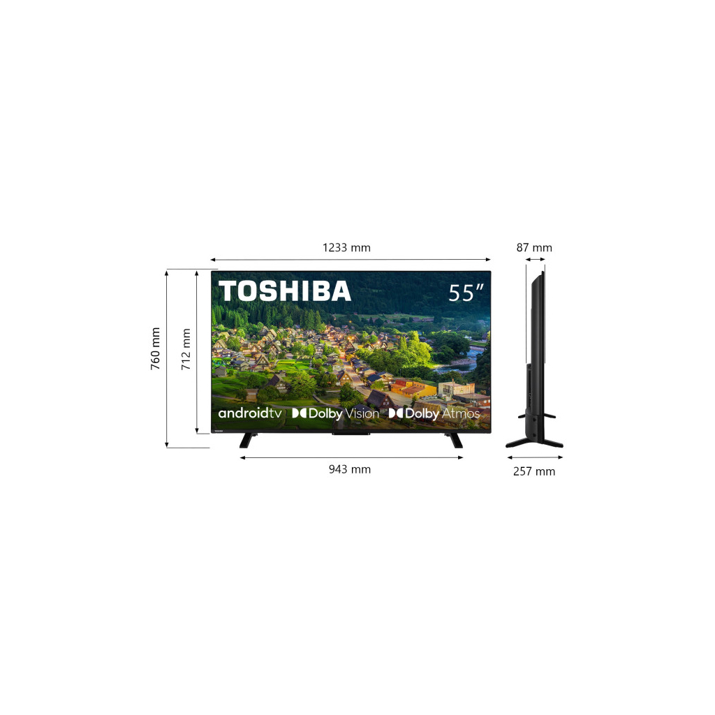 Телевізор Toshiba 55UA2363DG - зображення 9