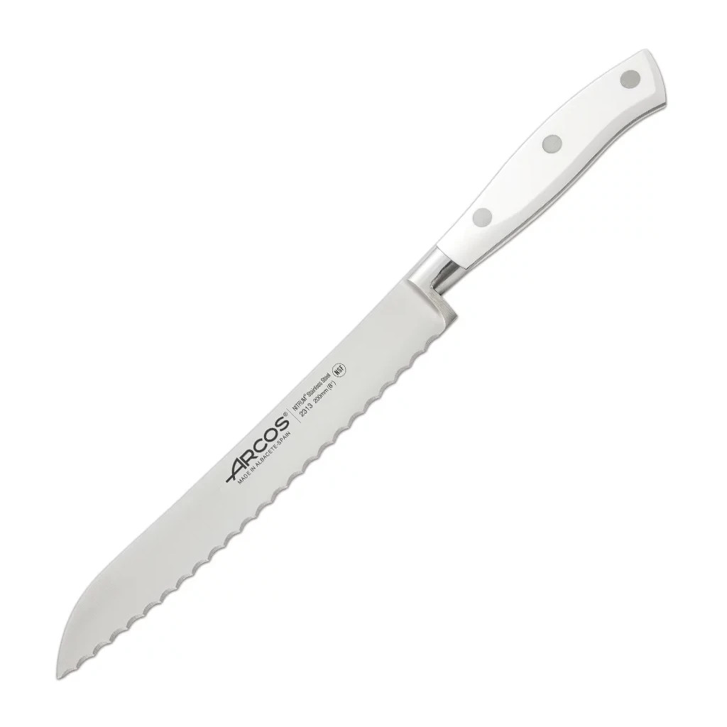 Кухонний ніж Arcos Riviera для хліба 200 мм White (231324) - зображення 1