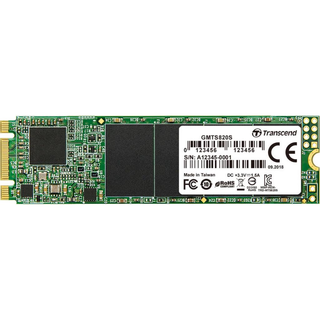 Накопичувач SSD M.2 2280 960GB Transcend (TS960GMTS820S) - зображення 2