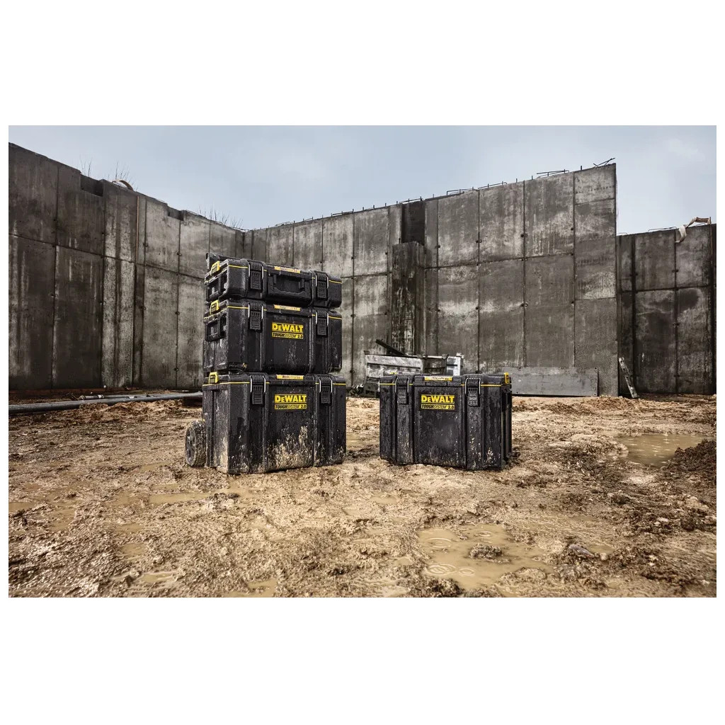 Ящик для інструментів DeWALT Ящик-візок TOUGHSYSTEM 2.0 608х500х990 мм (DWST83295-1) - зображення 12