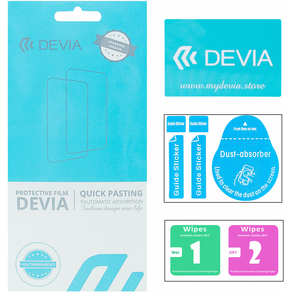 Плівка захисна Devia VIVO Y52s (DV-SM-Y52s) - зображення 3